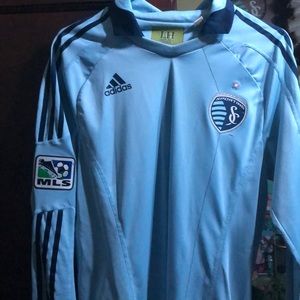 Sporting Kc long sleeve soccer jersey